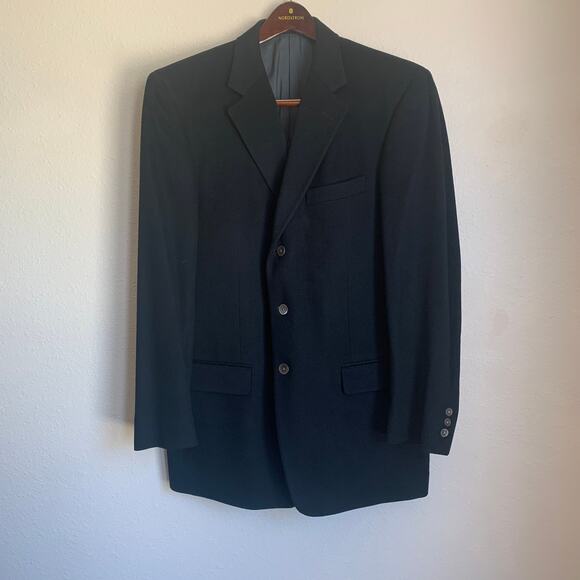 Nordstrom Tallia Sartoria Mongolian Cashmere Blazer Suit Jacket - Picture 3 of 8